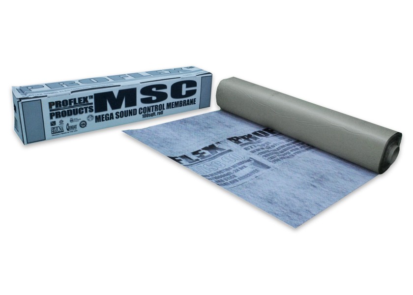 MSC 90: 90 mil. Crack Isolation and Sound Membrane